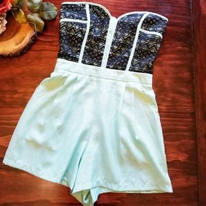 Romper with pockets